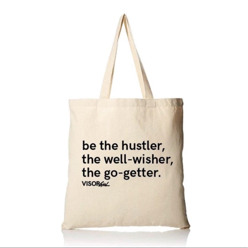 Go Getter Hustler Canvas Tote